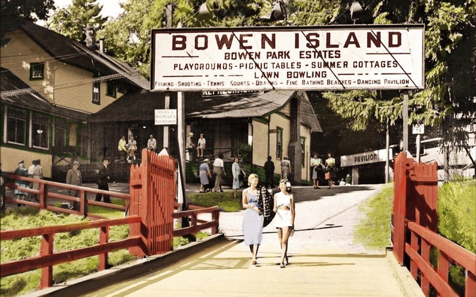 Bowen Island In Years Gone By